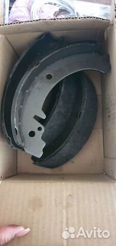 Задние тормозные колодки priora