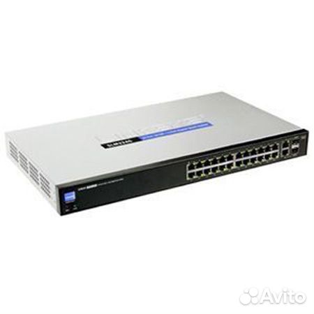 Коммутатор Cisco SLM224G 24-Port 10/100 + 2P