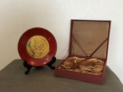 Новая редкая сувенирная тарелка Пекин