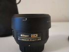 Универсальный портретный объектив AF-S nikkor 35mm объявление продам