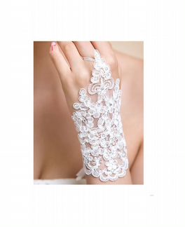 Перчатки свадебные. Новые