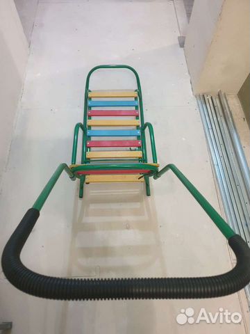 Санки с тёплой подстилкой