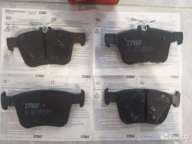 Задние колодки на Карок Гольф 7