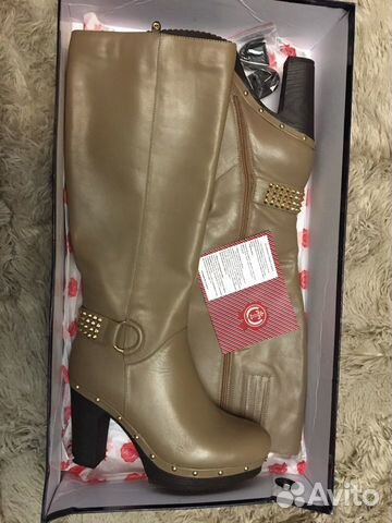 Сапоги натуральная кожа размер 38