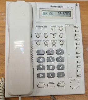 Системный телефон Panasonic KX-T7730 белый