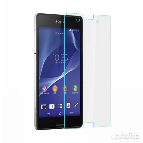 Защиное стекло Sony XA Ultra.Xperia C.C6