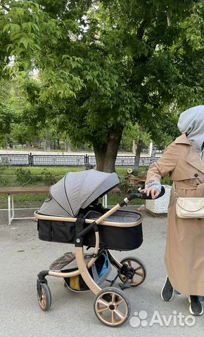 Коляска 2 в 1 облегченная