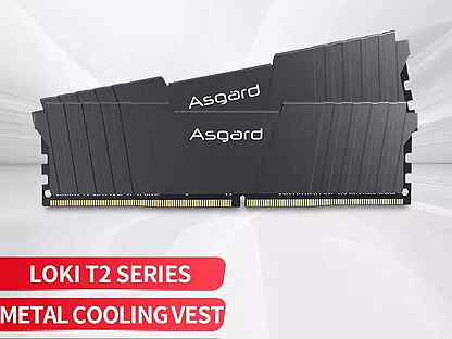 16 GB Asgard loki T2 RAM DDR4 8GBx2 3000 мгц
