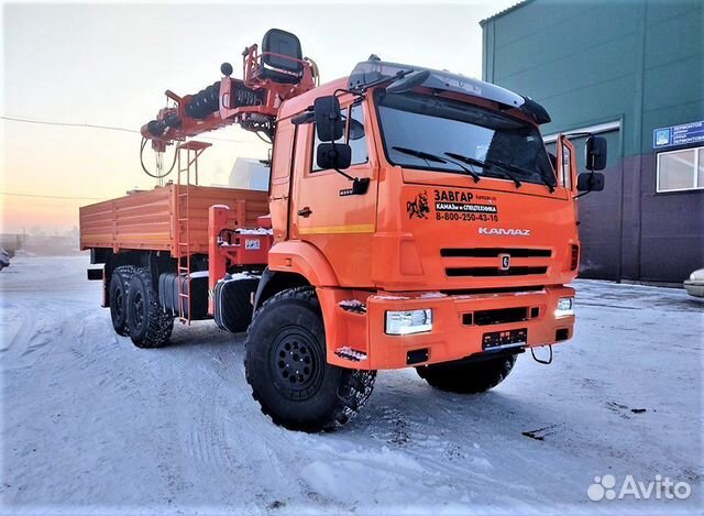 КамАЗ 43118 с КМУ, 2023