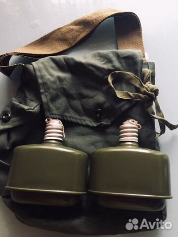 Армейские фляжки СССР 1982г