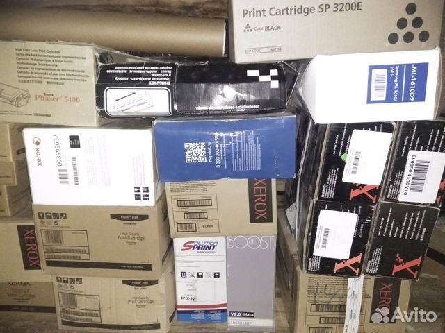 Картриджи для лазерных принтеров и мфу