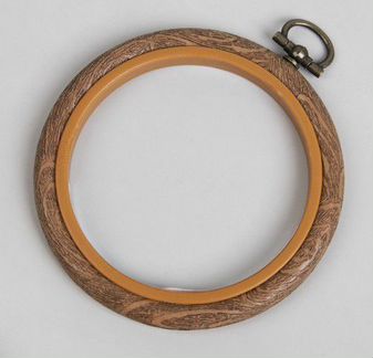 Пяльца, рамка для вышивания, d 7,5 см