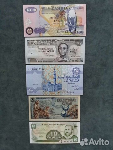 Банкноты разных стран пресс