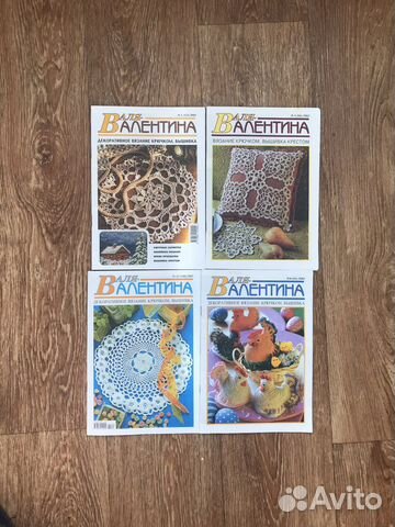 Журналы вязанию и вышивке крестом