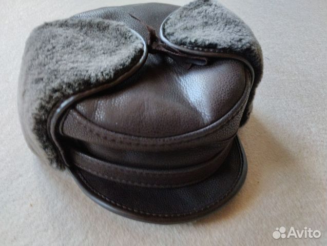 Мужская зимняя шапка р56