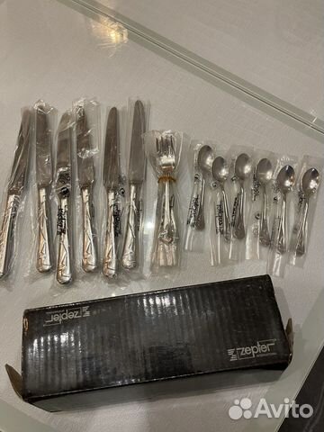 Набор столовых приборов zepter новый