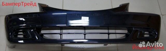 Бампер передний Хендай Акцент Чёрный DO-1