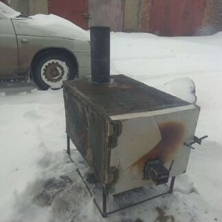 Печи для гаража. Буржуйки. 15-75 кв.м