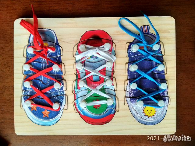 Доска со шнуровкой