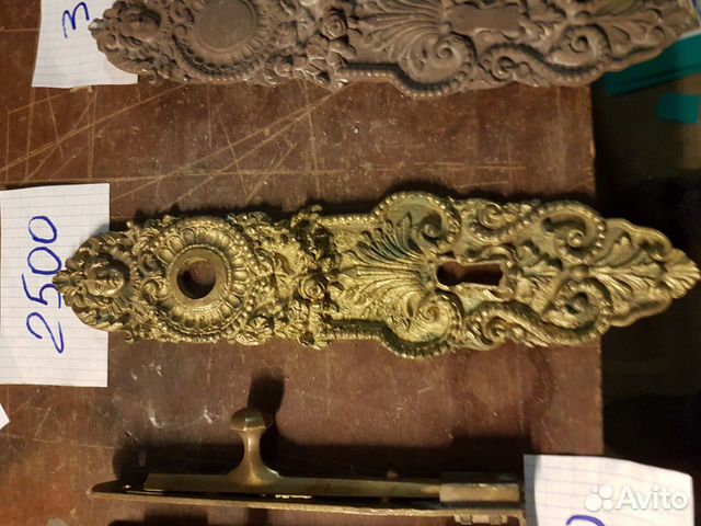 Ручки дверные бронзовые старинные и не только
