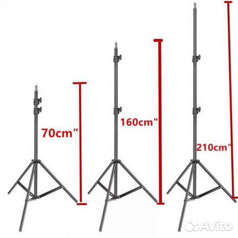 Штатив 210 см с держателем новый