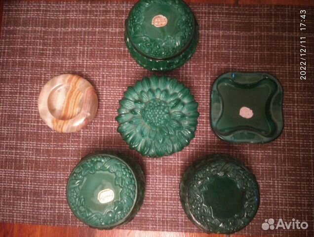 Шкатулки и пепельницы