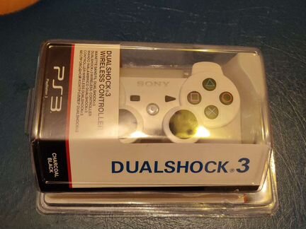 Джойстик PS3 белый геймпад Dualshock 3, доставка