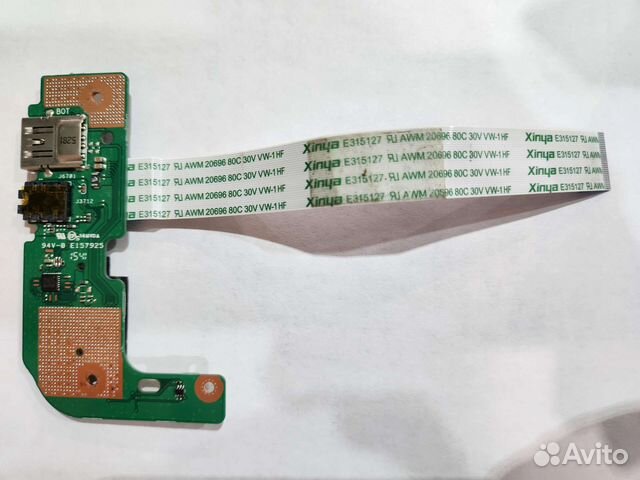 Плата с USB/SD/Audio от Asus X555L