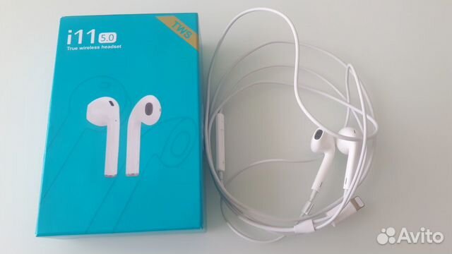 Наушники apple (оригинал) проводные + беспроводные
