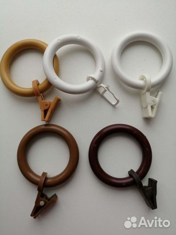 Кольцо с зажимом для гардин