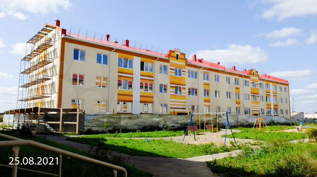 2-к. квартира, 54,3 м², 3/3 эт.