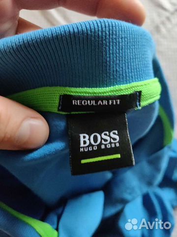 Поло Hugo boss made in Italy. Xxl. Оригинал