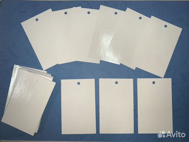 Бирки для одежды, ярлыки навесные 1000 шт