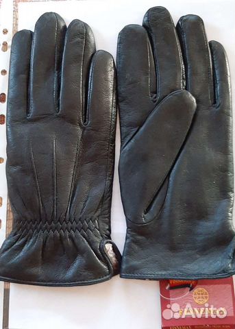 Мужские кожаные перчатки