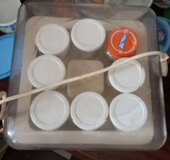 Йогуртница tefal 8872 8 порционных банок по 125 г