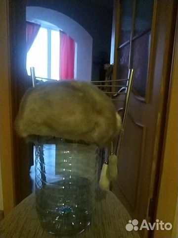 Шапка зимняя норковая (Берет)
