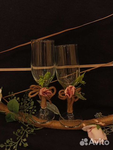 Набор фужеров/бокалов для молодоженов