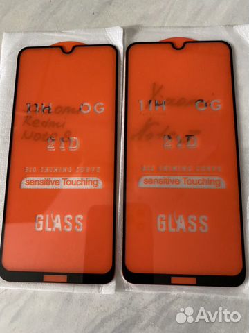 Защитное стекло для xiaomi Redmi Note 8