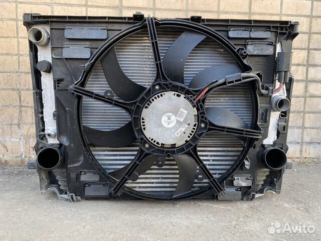 Кассета радиатора на BMW F10 F06 F01 F07 3.0d