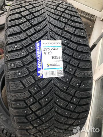 Michelin X-Ice North 4 245/45 R19 и 275/40 R19