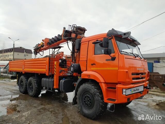 КАМАЗ 43118-3027-50 с КМУ, 2024