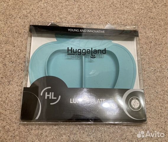 Силиконовая тарелка детская секционная