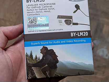 Микрофон Boya BY-LM20 для GoPro