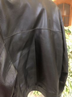 Кожаная куртка мужская ращмер 54-56