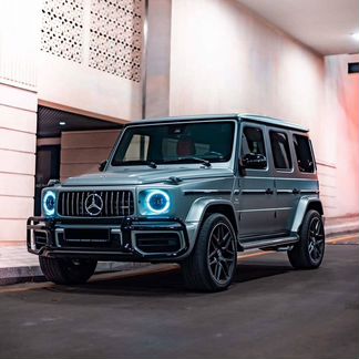 Зимние кованые колёса на Mercedes G R22 AMG63