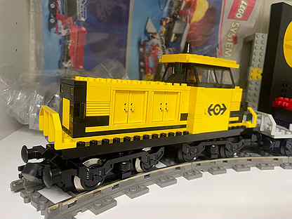 Lego поезд 4564 модельная линейка 1995 года