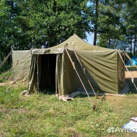 Армейские палатки с печкой