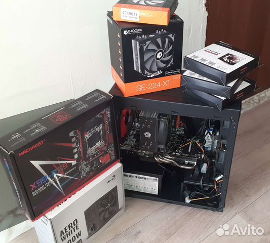 Системный блок 8 ядер 16 потоков, gtx660, 8gb ddr4