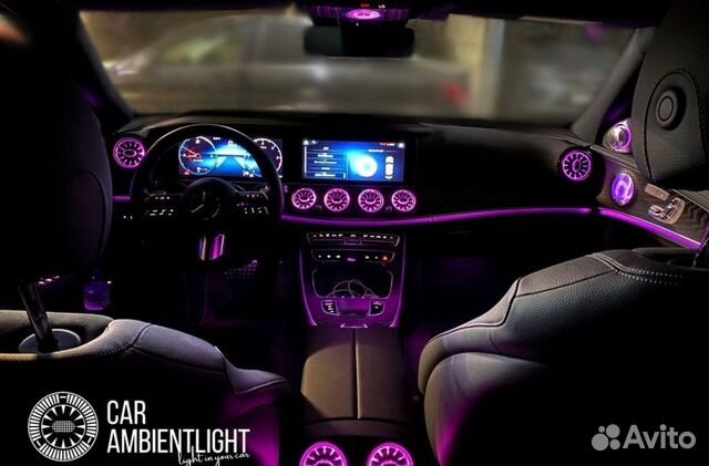 Комплект подсветки салона для Mercedes W213