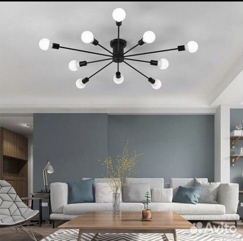 Светильник Люстра потолочная лофт loft